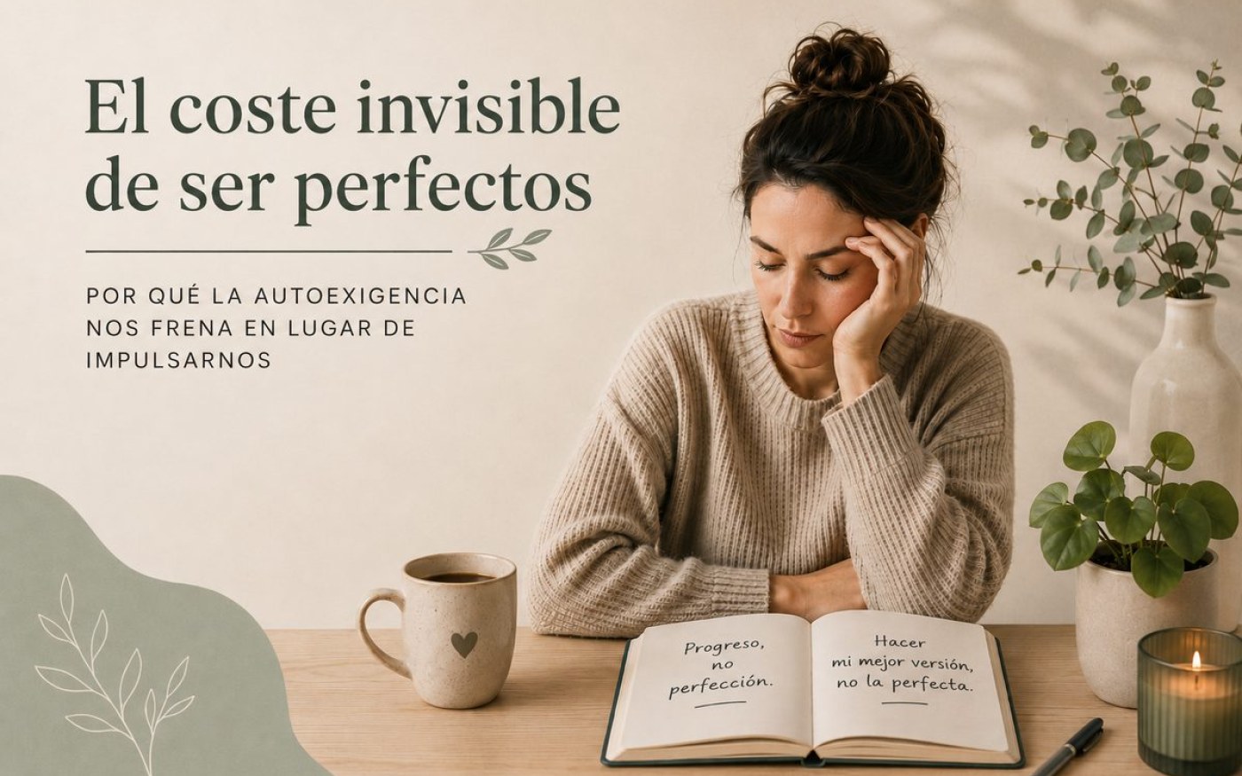 El coste invisible de ser perfectos: por qué la autoexigencia nos frena en lugar de impulsarnos